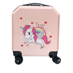 Vali quà tặng in logo kéo nhựa ABS trẻ em size 18 KQ-VL16