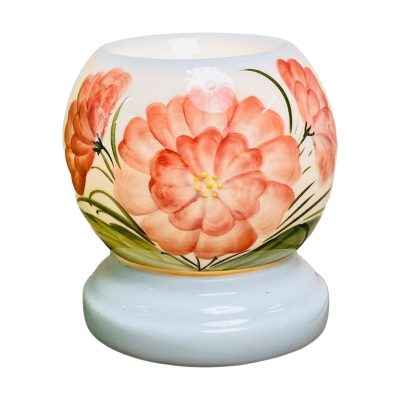 Đèn tròn mini xông tinh dầu  + đế sứ