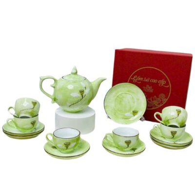 Bộ trà vẽ tay bưởi lửa 600ml