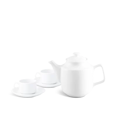 Bộ ấm chén Minh Long quà tặng in logo Jasmine 700ml KQ-ACML06