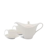 Bộ ấm chén Minh Long quà tặng in logo Anh Vũ IFP 450ml KQ-ACML08