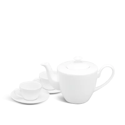 Bộ trà 0.65 L - Daisy - Trắng