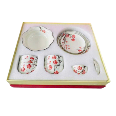 Bộ bát đĩa 12 sản phẩm + hộp
