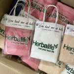 Set khăn gội 35x78cm + túi xách