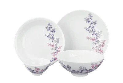 Bộ đồ ăn 09 sản phẩm - Daisy - Cỏ Tím