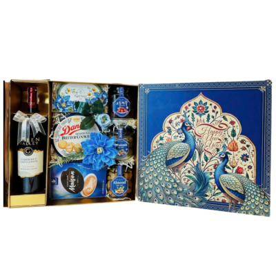 Hộp quà tết 2025 - Set hộp con công