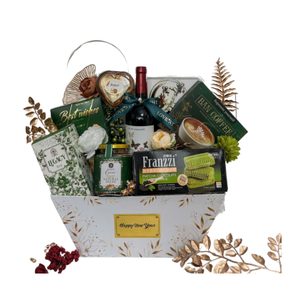 Hộp quà tết 2025 - Set thuyền xanh lá