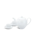 Bộ trà 0.8 L - Camellia - Trắng