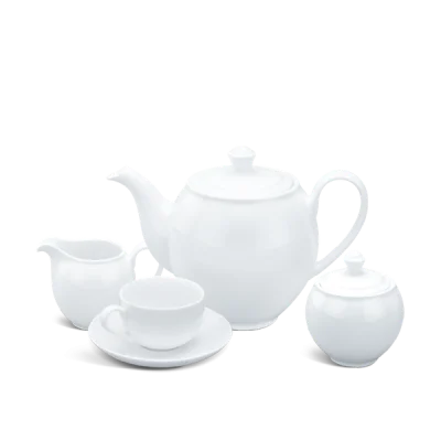 Bộ ấm chén Minh Long quà tặng in logo Camelia 1,1L KQ-ACML12