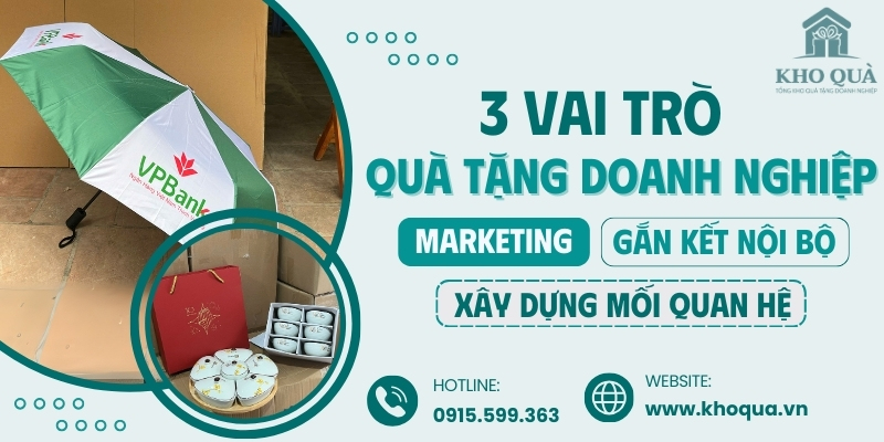 vai trò của quà tặng doanh nghiệp