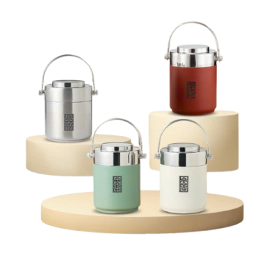 Cặp lồng Q3 1.8L (xanh+inox)