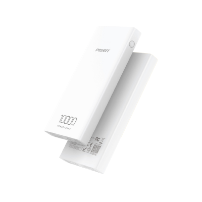 Sạc dự phòng quà tặng in logo Pisen Mr White Ultra 10000mAh KQ-SDP13