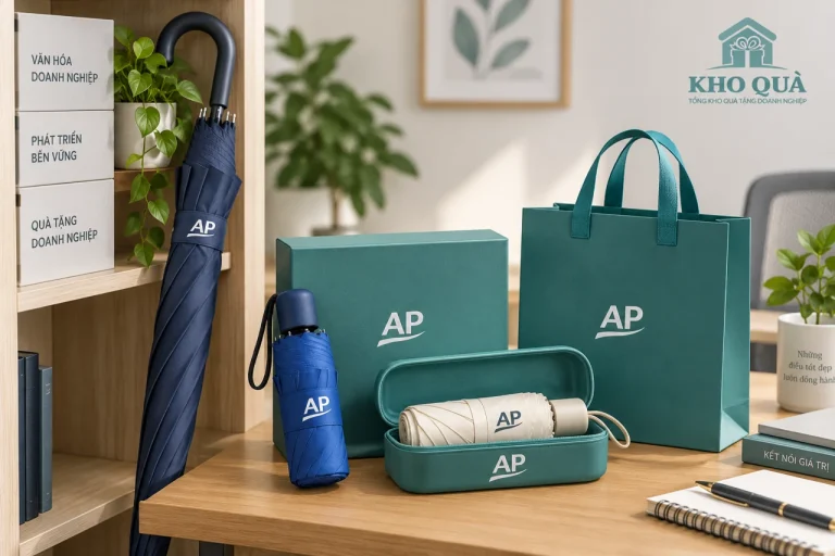 Phương án dù dài và dù gấp AP cùng túi và hộp