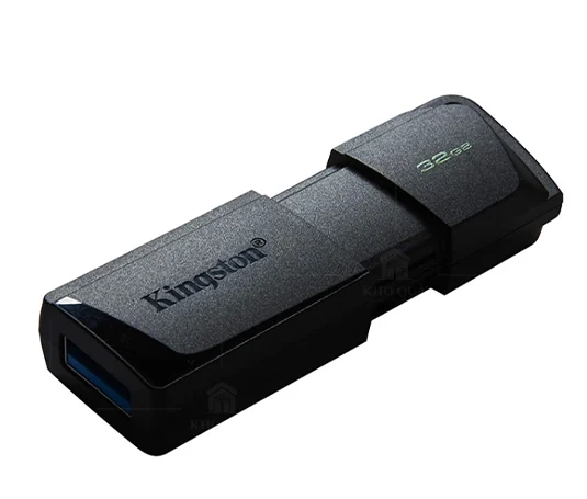 Mẫu Kingston Exodia M đen 32GB với đầu cắm trượt