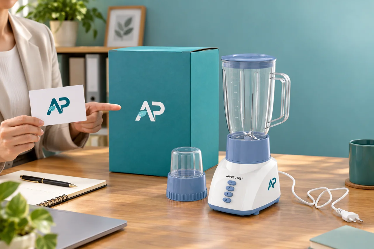 Phương án duyệt AP trên mặt bên máy Happy Time và hộp quà